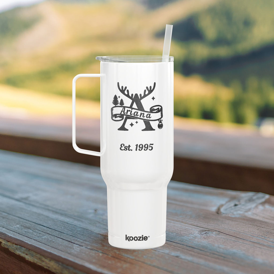Custom Engraved 40oz Travel Mug & Tumbler – Perfect Holiday Gift 🎄