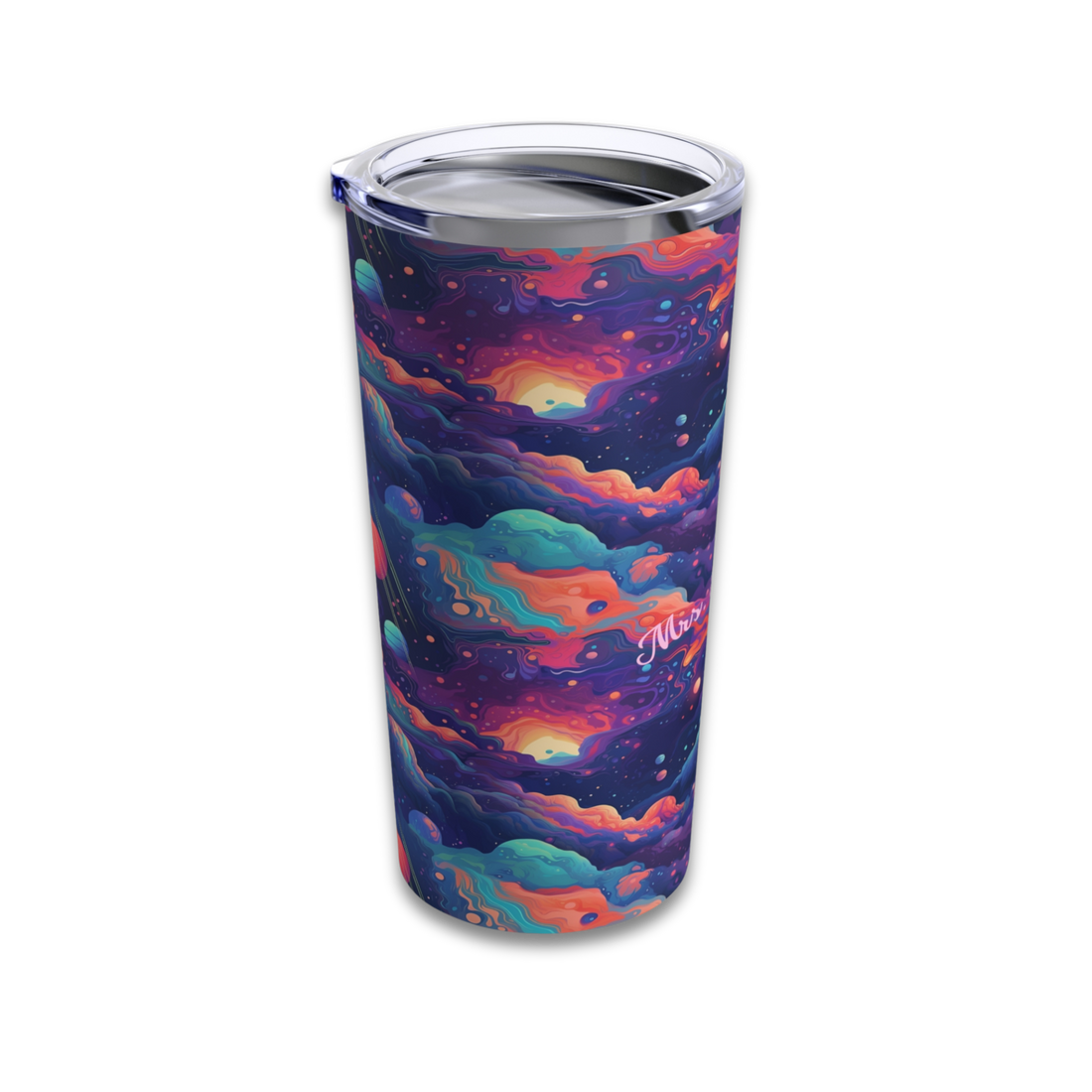 Space Planets Personalized Name Tumbler 20oz