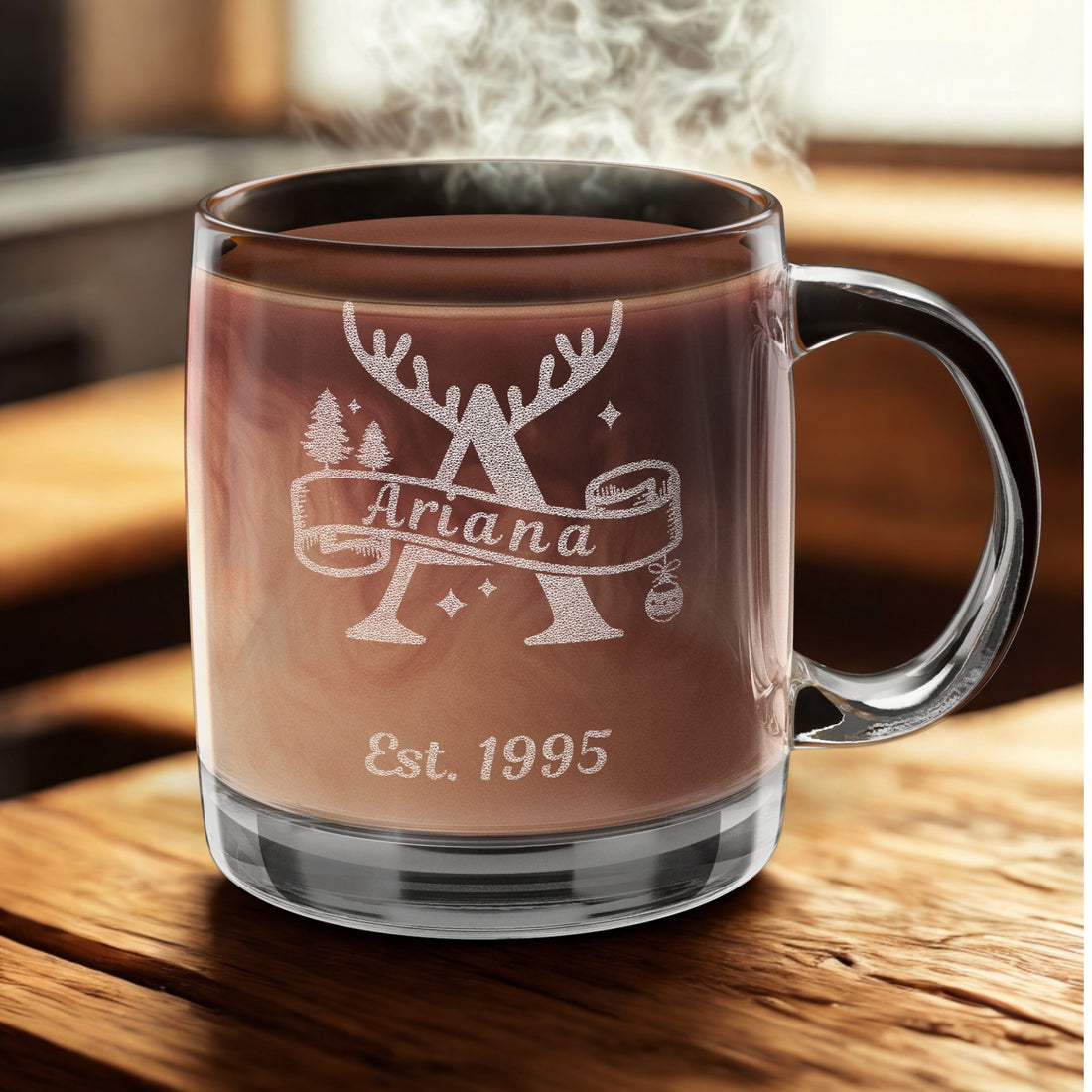Engraved Christmas Coffee Mug – Custom Name Personalized Holiday Gift for Him/Her! 🎄