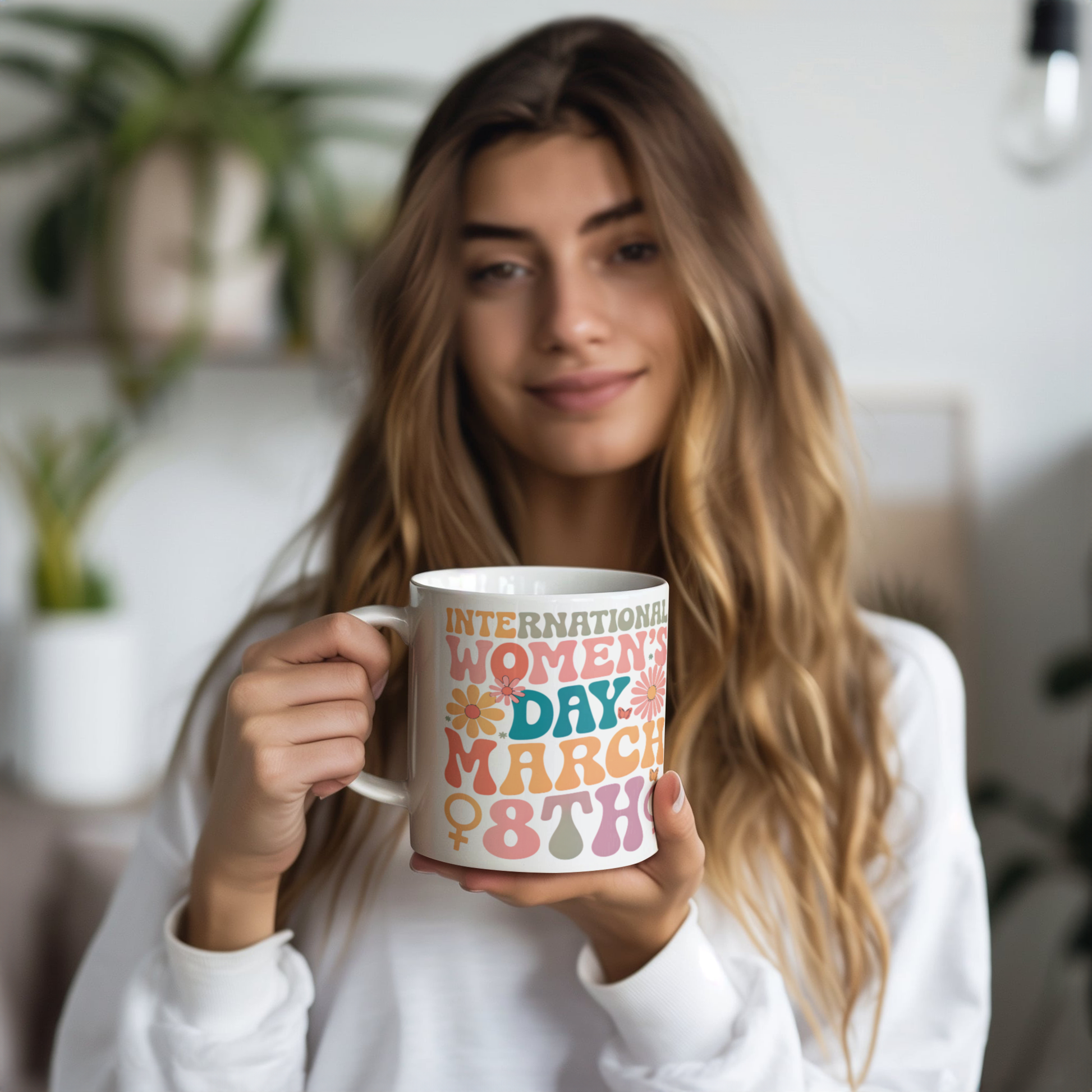 20oz_womens_Day_Personalized_Mug_Model_Holding_LH_Mockup.png