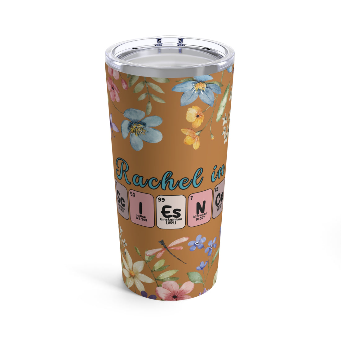 Chemistry Personalized Name Tumbler 20oz