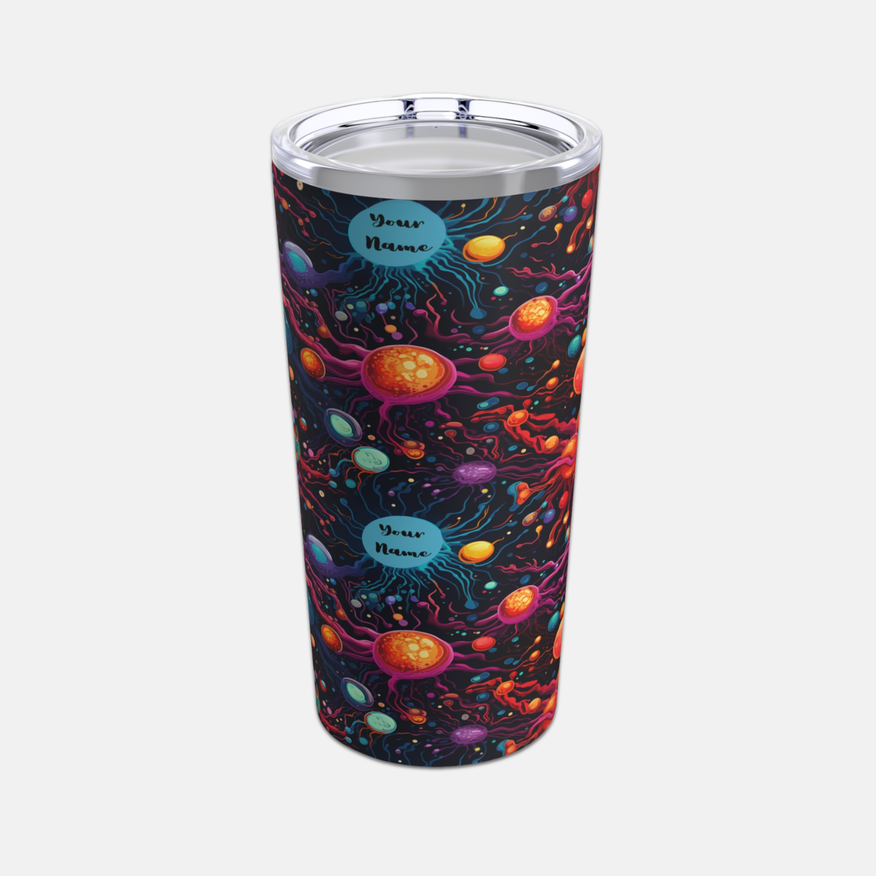 biology custom name tumbler 