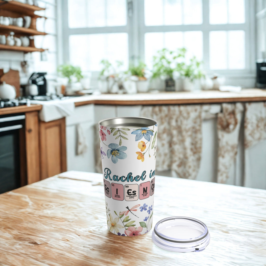 Chemistry Personalized Name Tumbler - Custom 20oz Science Tumbler 🧪✨