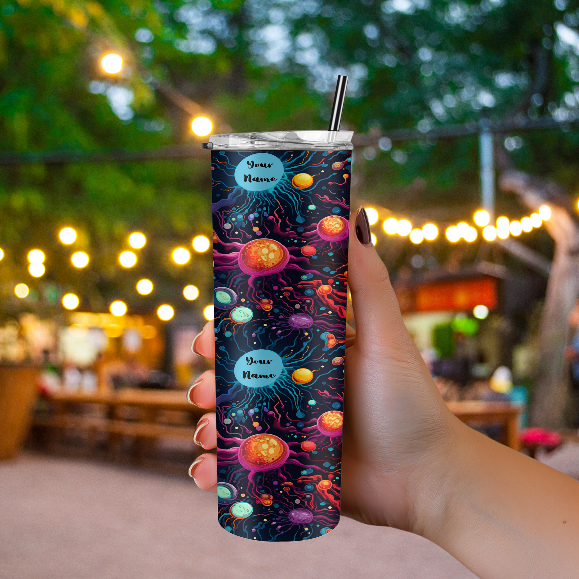 biology personalized tumbler 