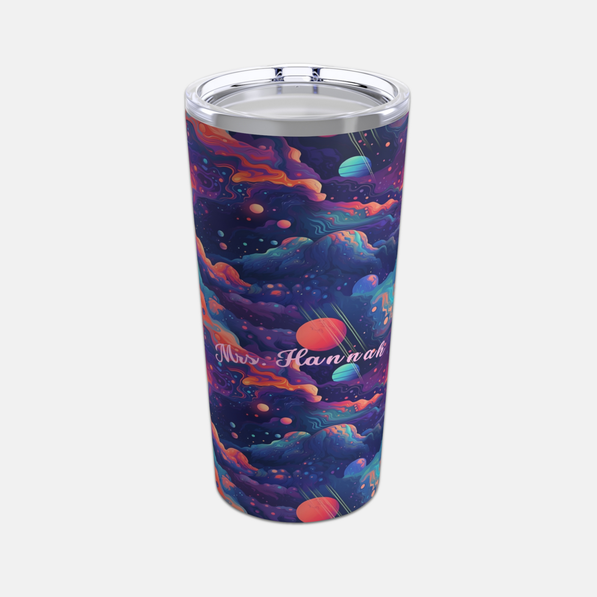 "Customizable tumbler with a stunning space galaxy design, showcasing vibrant nebulae, stars, and planets, a perfect gift for space lovers. #GalaxyTumbler #PersonalizedMug #SpaceDesign #AstronomyArt #CosmicExploration #SpaceLovers #PersonalizedGift #GalaxyArt
